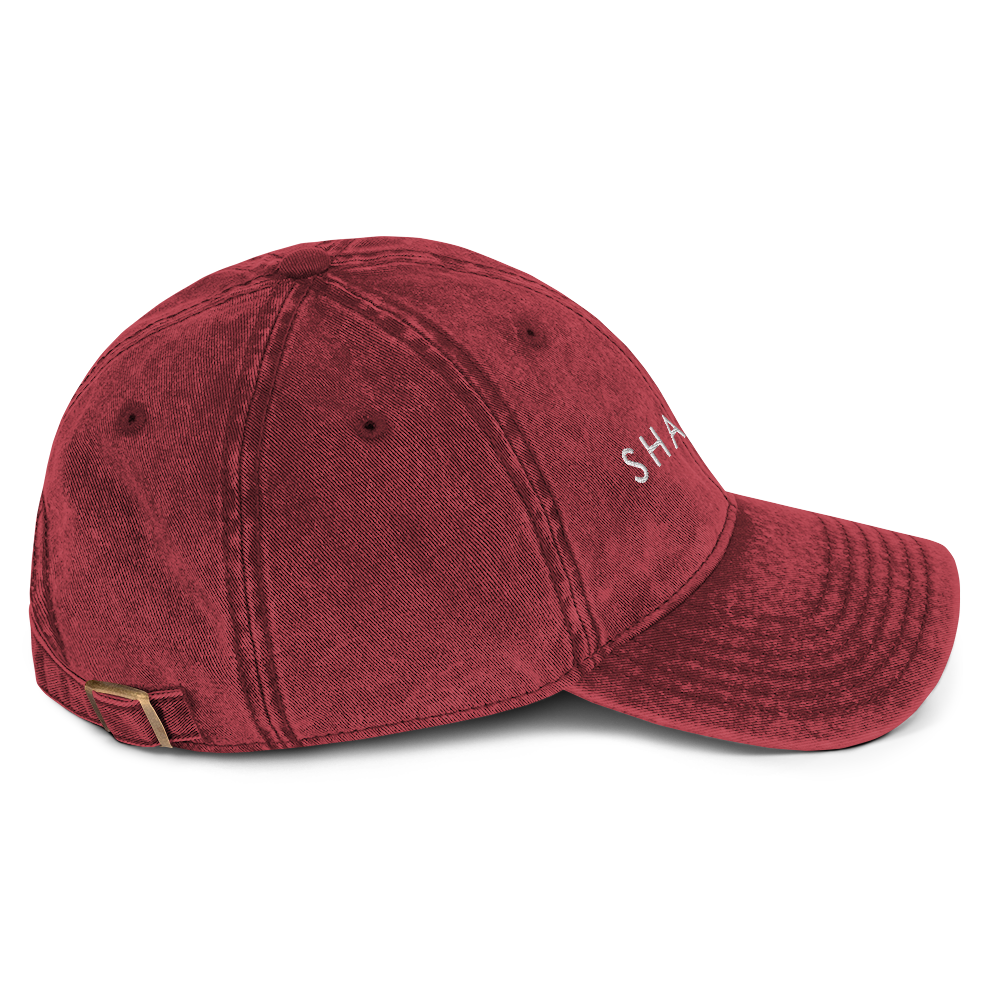 Vintage Cotton Twill Cap